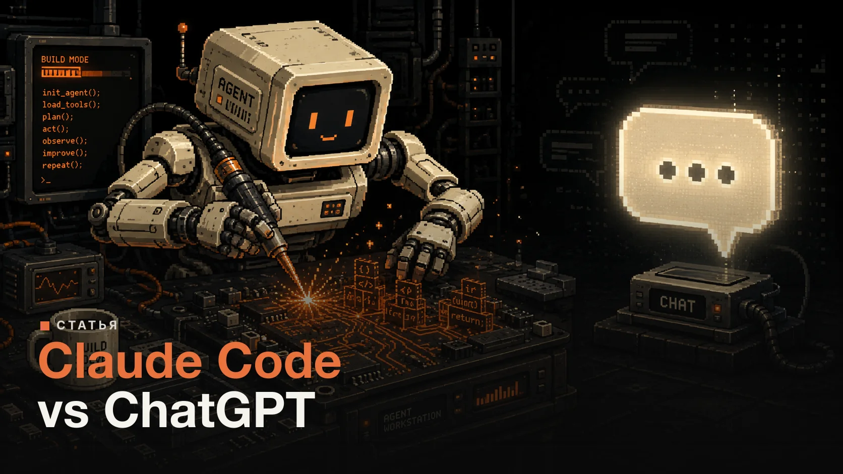 Claude Code vs ChatGPT — что выбрать для кода в 2026