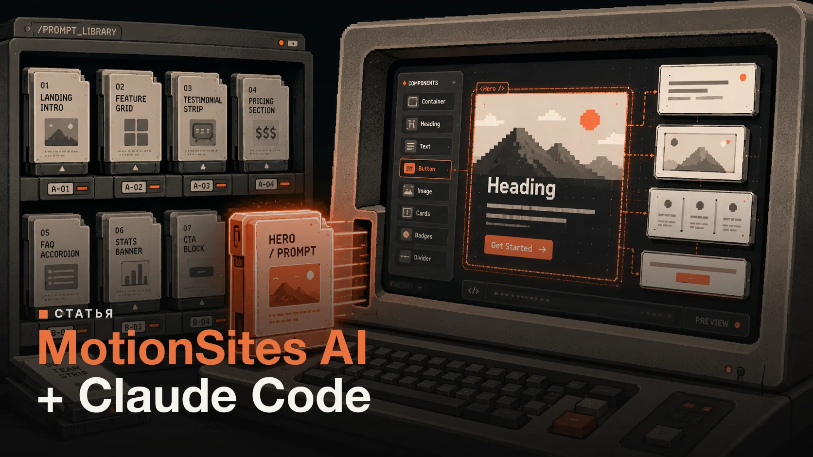 MotionSites AI — что это такое и как работает с Claude Code