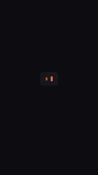 Готовый ролик: по буквам печатается npx skills add remotion-dev/skills, выезжают плашки Studio, Анимация, Рендер MP4, в конце надпись «Первый ролик готов».