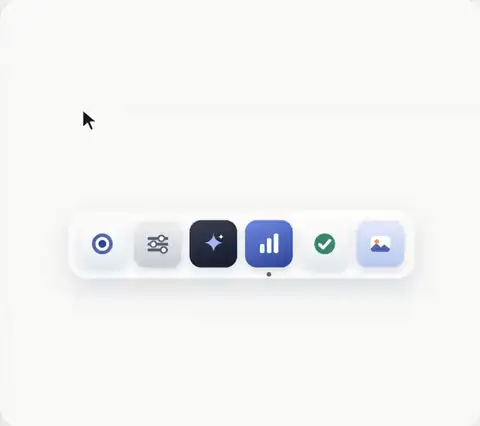Моушн-графика в стиле Apple: «Док → открыт»